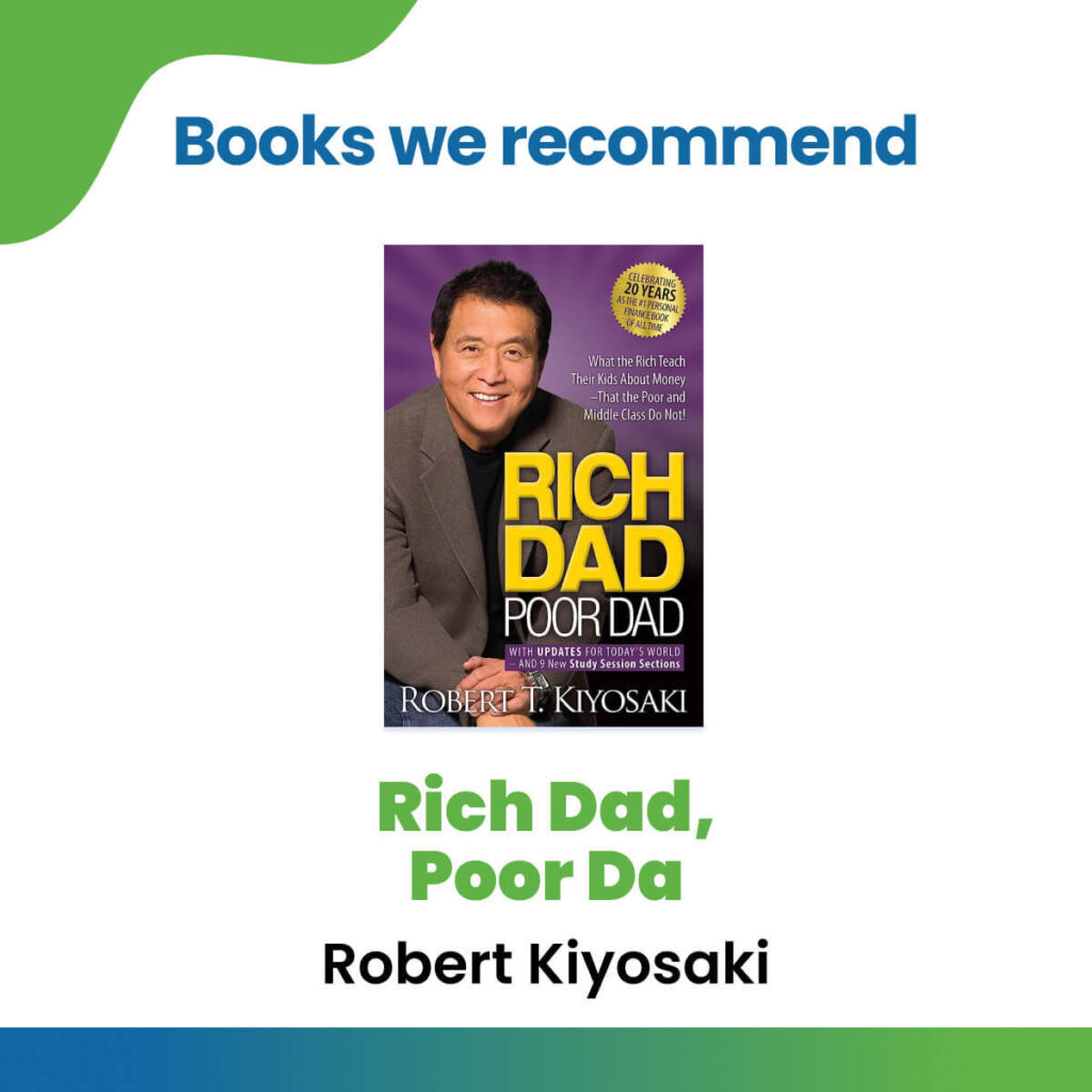 Books we recommend - Rich Dad, Poor Dad