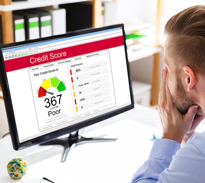 Person Looking At Computer Screen